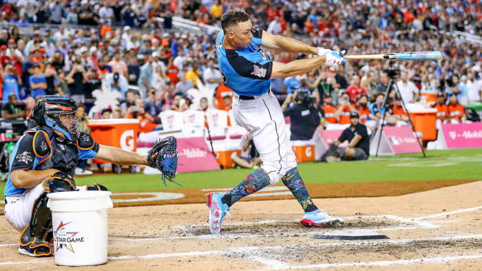 With help from Valiente, Judge blasted 47 homers at the 2017 Home Run Derby.